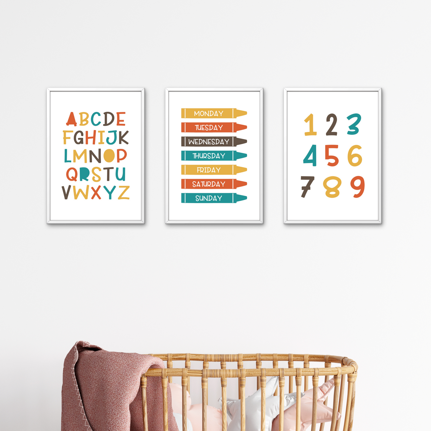 Wall Art - Educational A (Framed Set of 3)