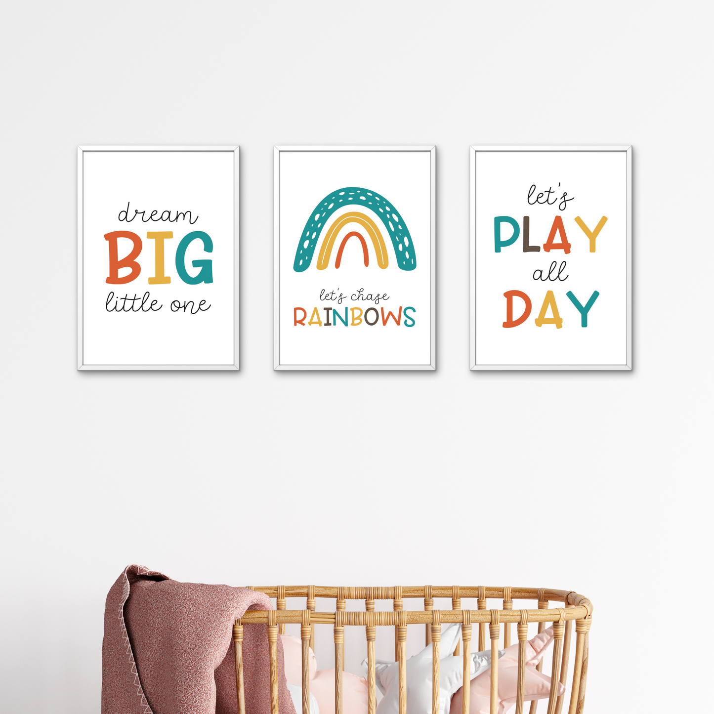 Wall Art - Educational B (Framed Set of 3)