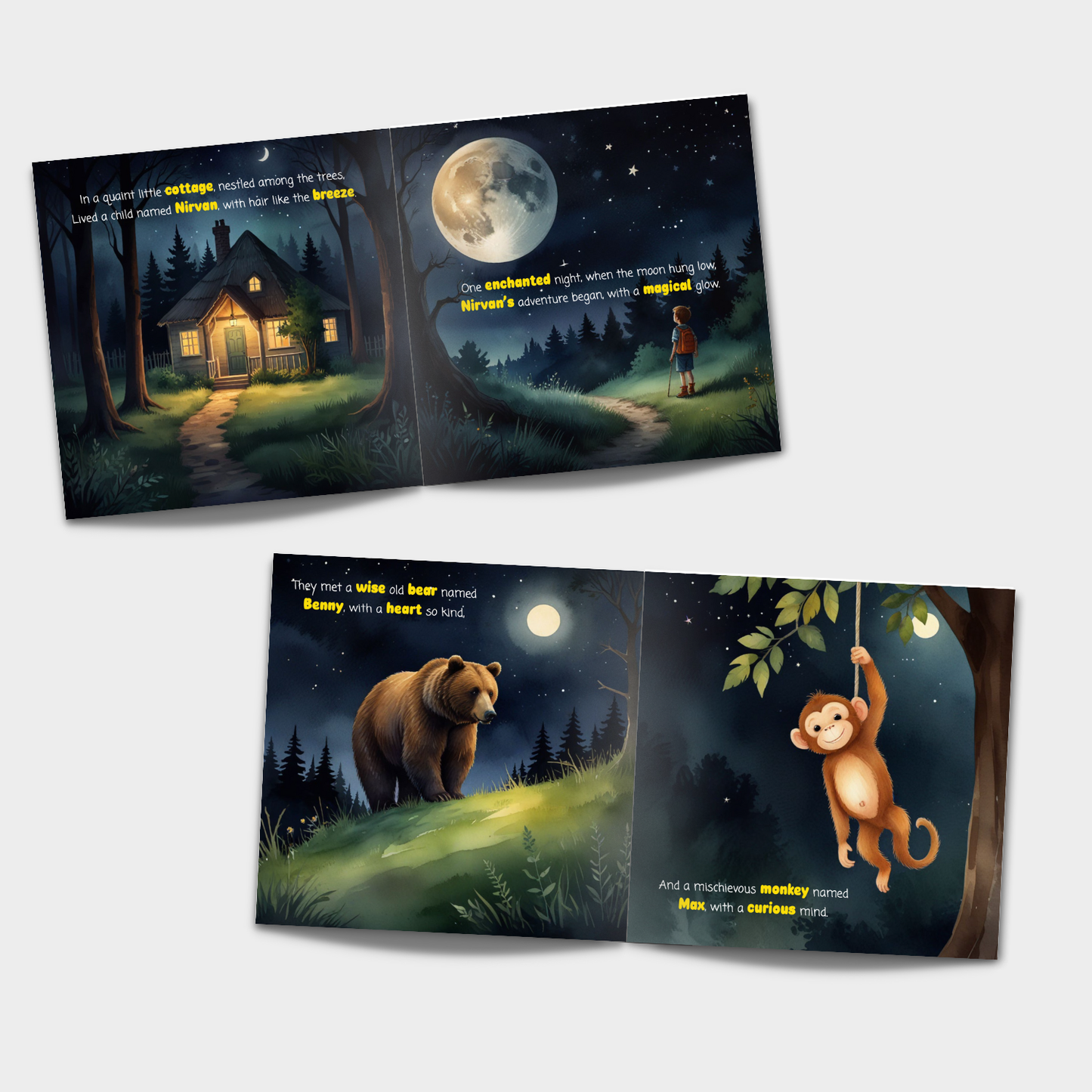 Personalized Book - Moonlight Adventure
