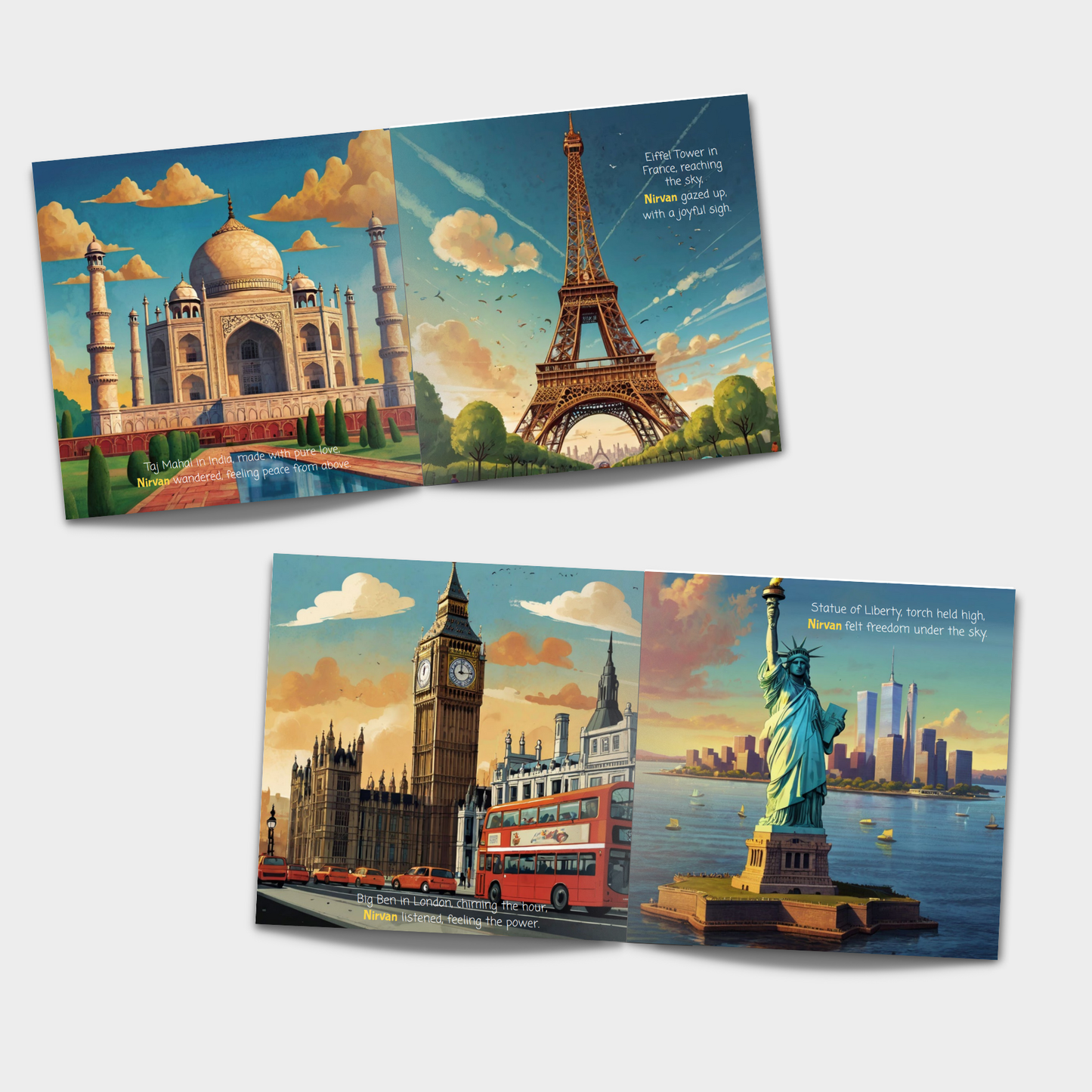 Personalized Book - Around the World