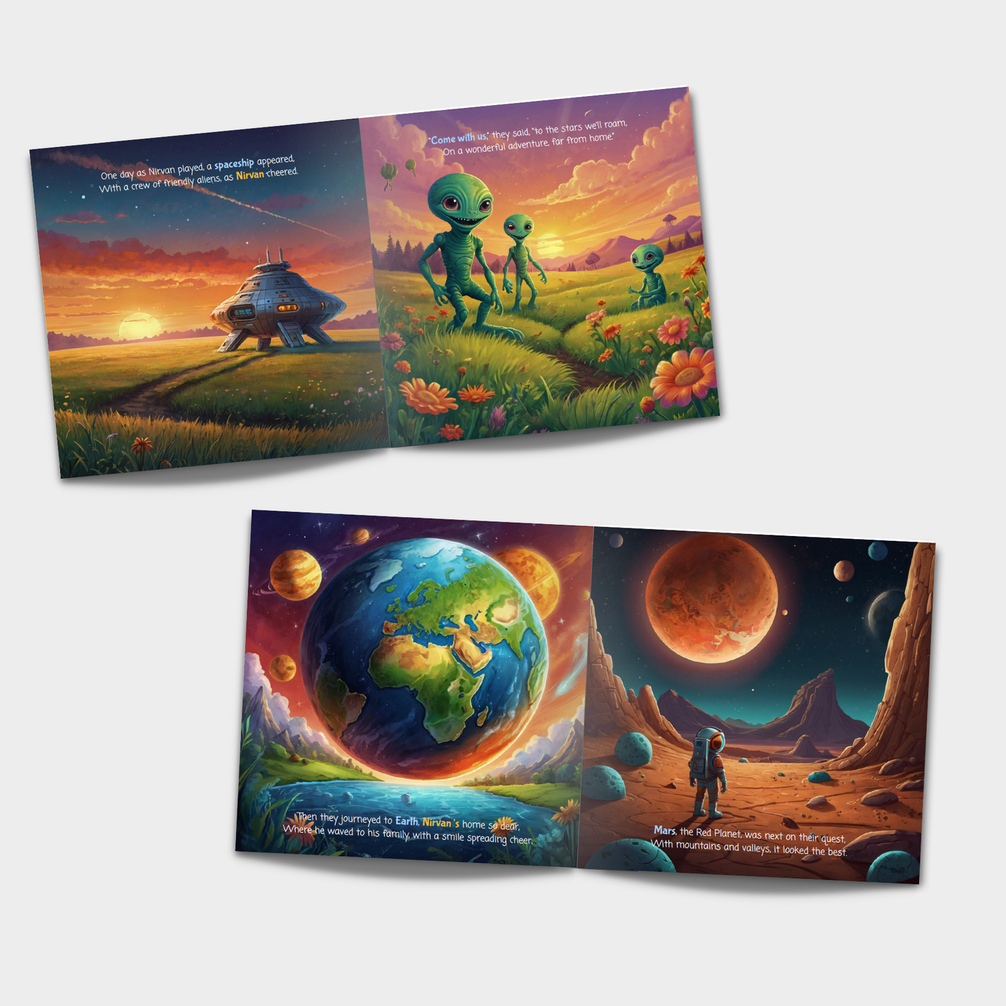 Personalized Book - Journey Through Space