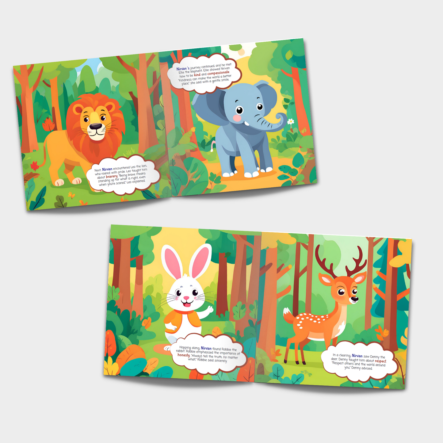 Personalized Book - Forest of Values