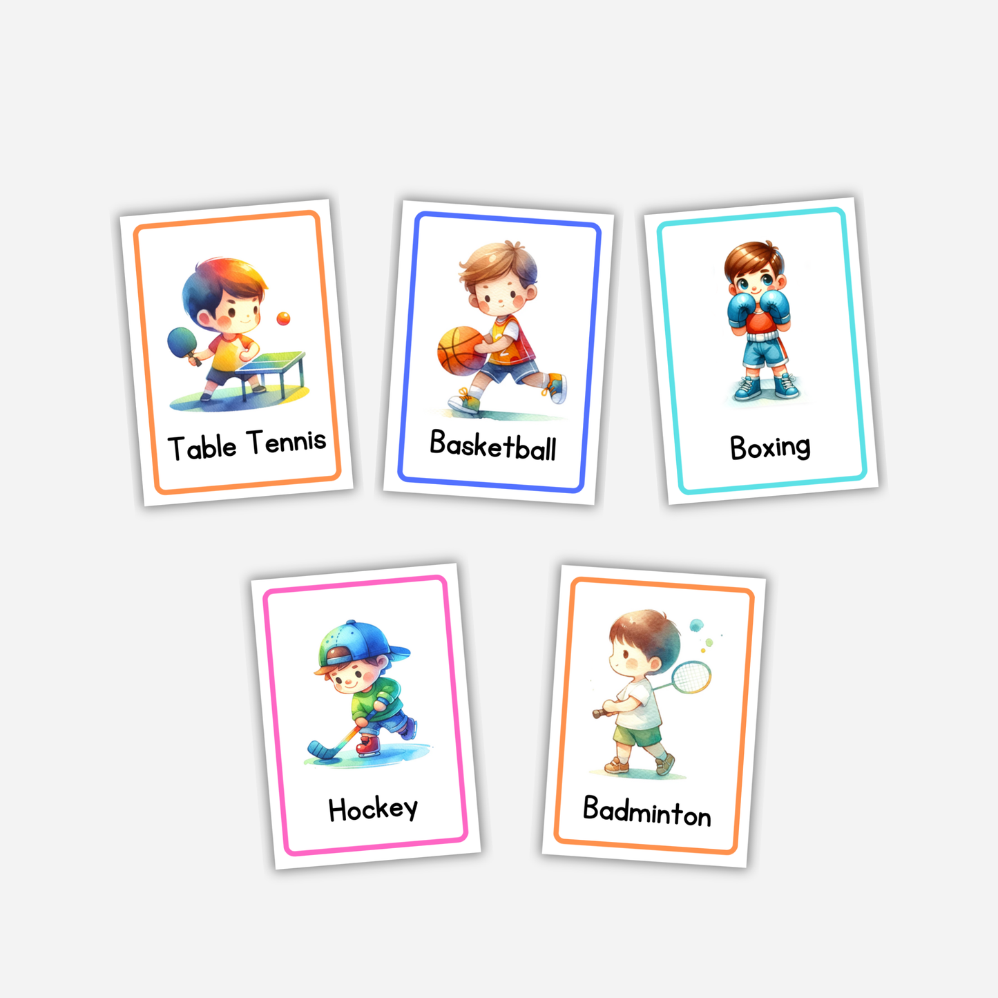 Flashcards - Sports