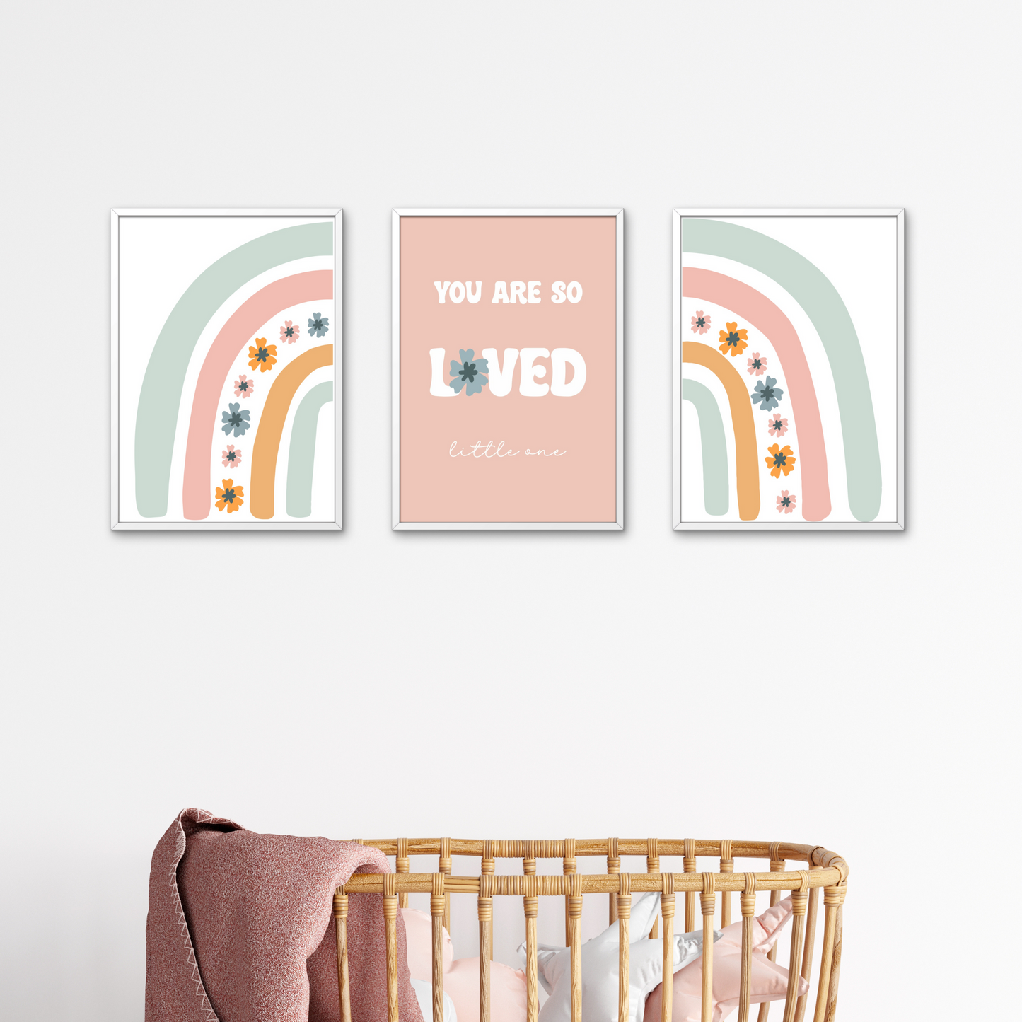 Wall Art - Love (Framed Set of 3)