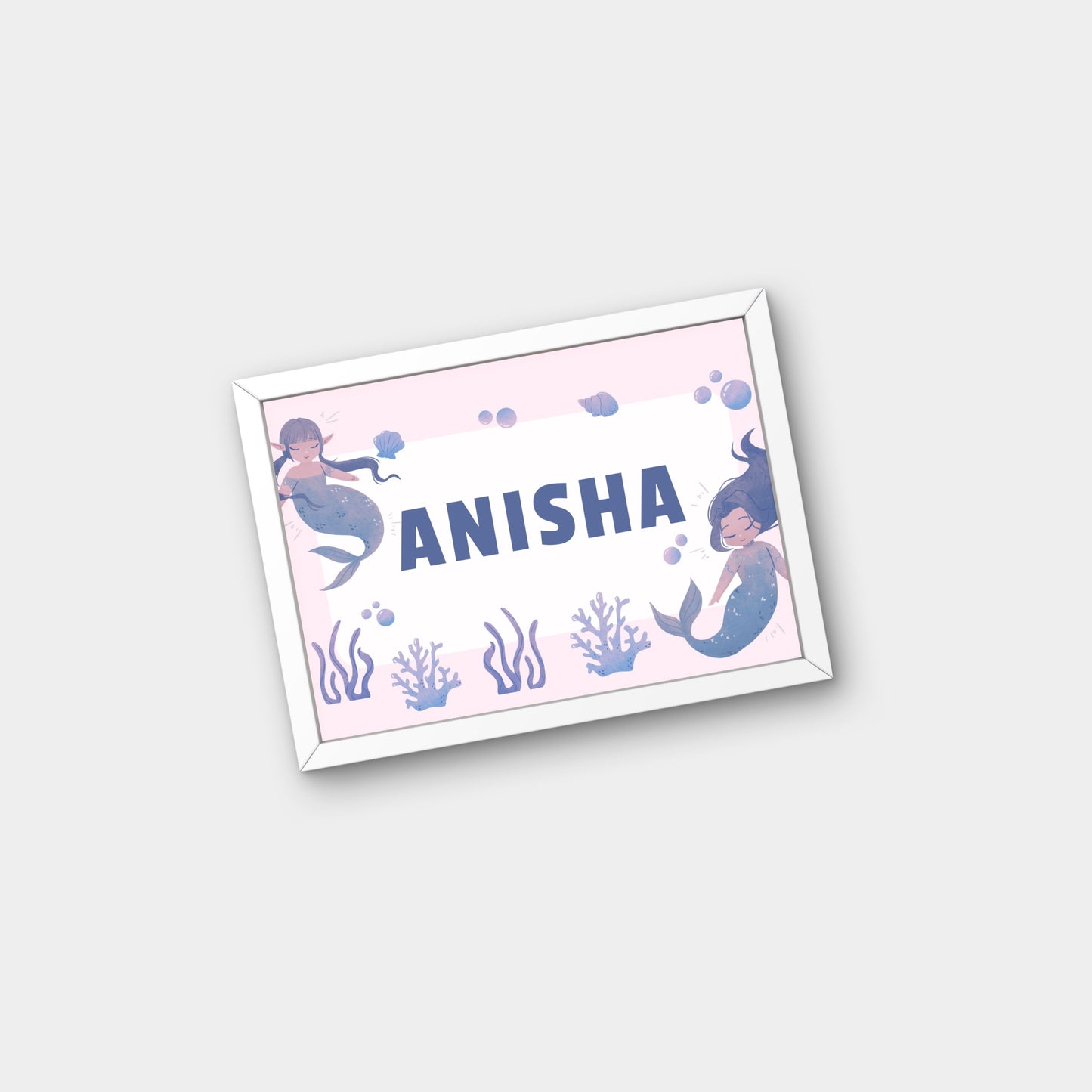 Personalized Name Board - Ocean