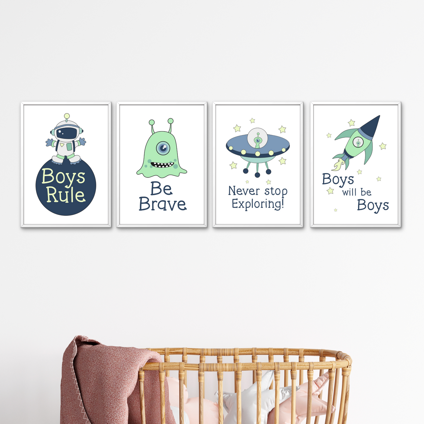 Wall Art - Alien (Framed Set of 4)
