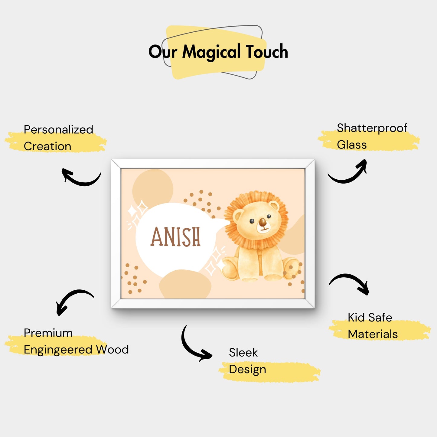 Personalized Name Board - Simba