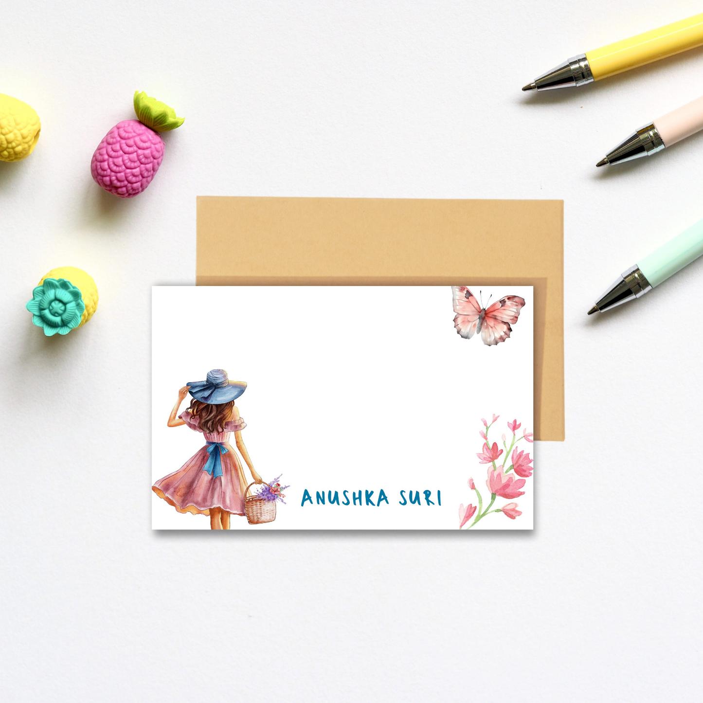 Personalized Notecard - Fashion