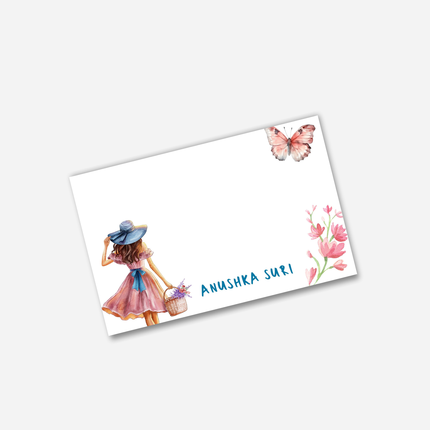 Personalized Notecard - Fashion