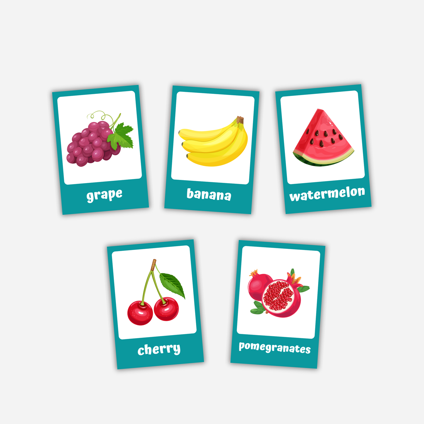 Flashcards - Fruits