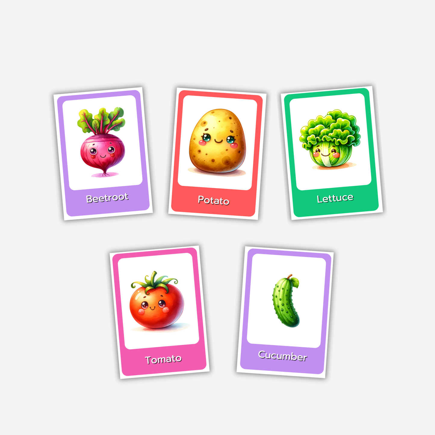 Flashcards - Vegetables